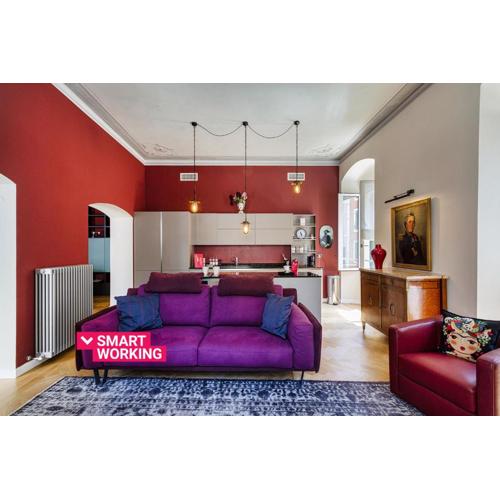 Stylish and Colorful Apartment by Wonderful Italy