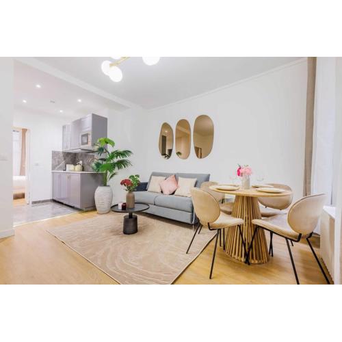 Stylish Apartment 3 Min from Haussmann, Sleeps4