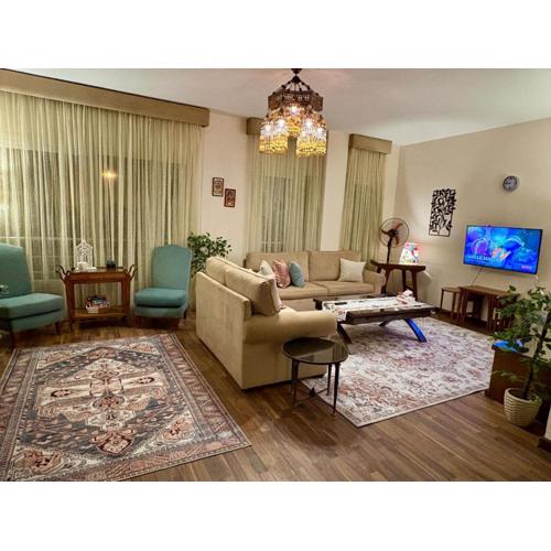 Stylish Egyptian Charm 2BR in Karma Residence for families & single travelers