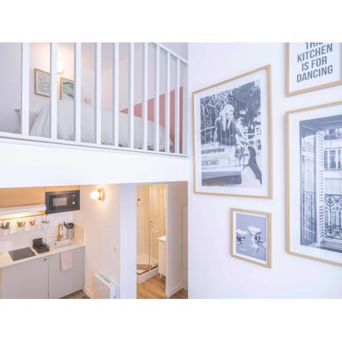 Stylish loft-style apartment in the 10th