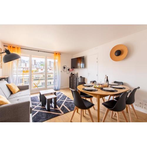 Stylish Stay - Balcony & Amazing View - Montmartre