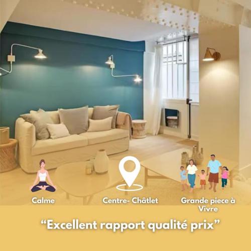 Sublime apartment - Halles II