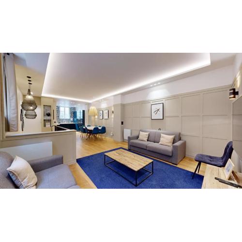 Sublime appartement Paris 4Br-12P