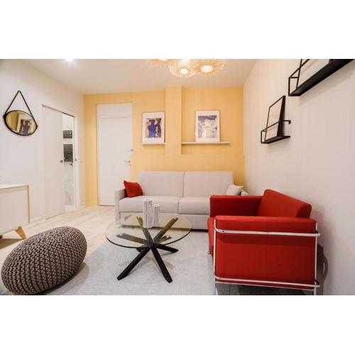 SUITE ELUARD au cœur de la Rive Gauche, neuf, design, 2-4 personnes