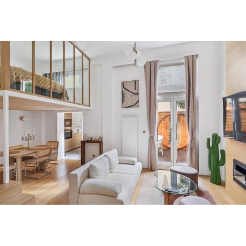 Suite luxueuse avec jardin privé Sauna et Jacuzzi