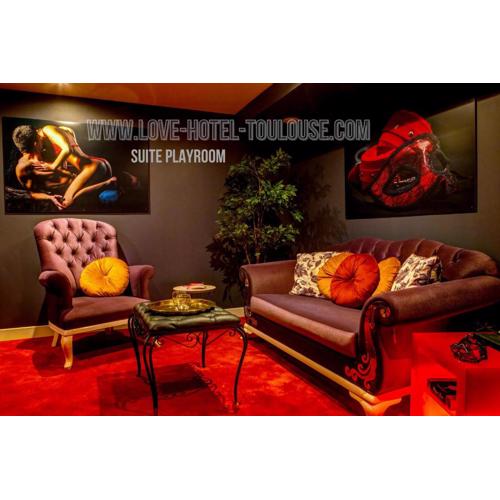 SUITE PLAYROOM Love Hotel Toulouse