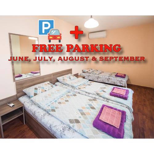 SUMMER LAZUR - Sunny Flat with 2 separate rooms