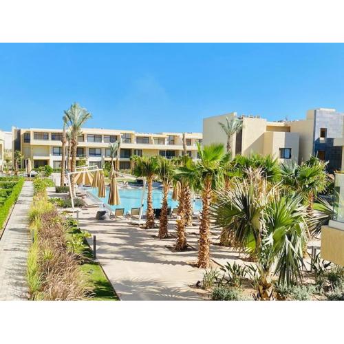 Sunny 1 BR Apt G cribs ElGouna with open View