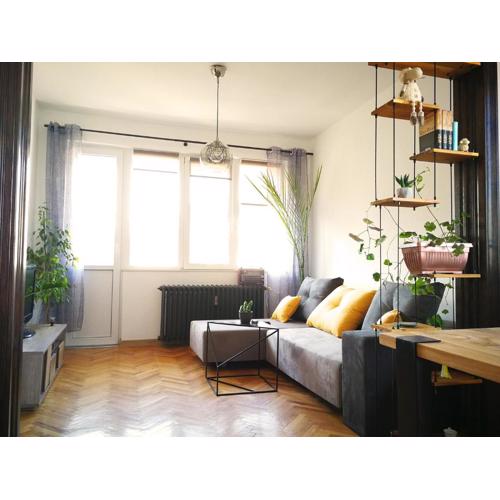 Sunny Downtown Apartment for 4
