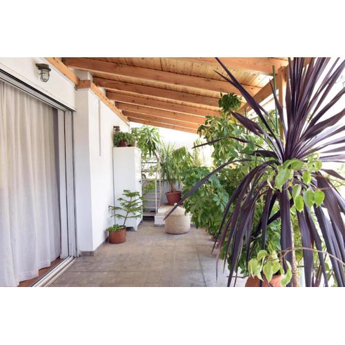 Sunny penthouse studio in Acropolis