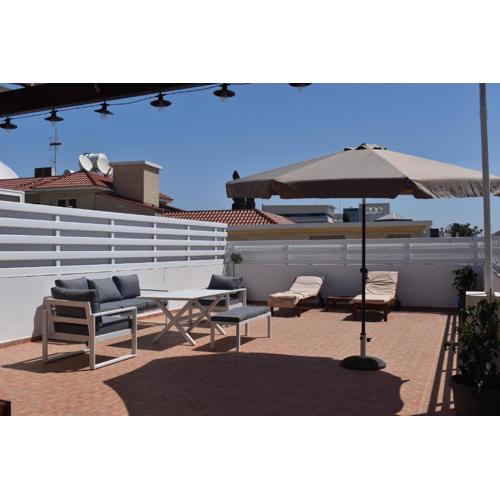 Sunny Rooftop in Ayia Napa 91Sqm Terrace Delight!
