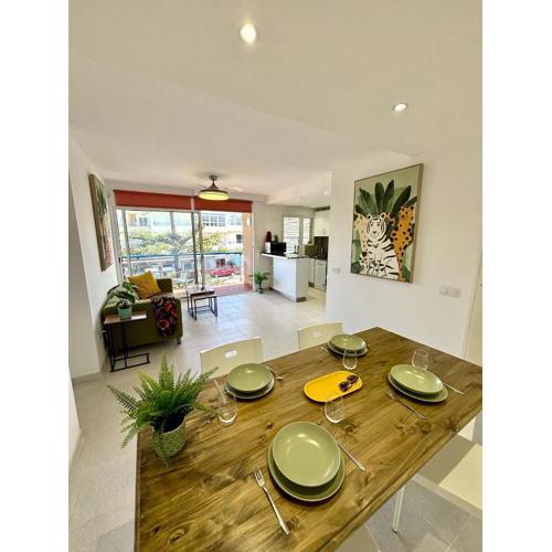 Sunny terraced flat in Corralejo center