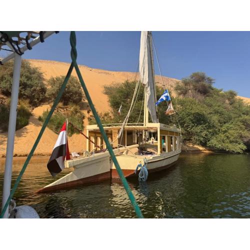 Sunset and Sand Felucca Life on the Nile