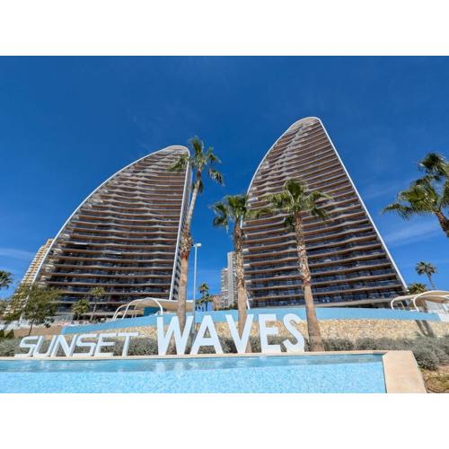 Sunset waves 117 by Alicante Rent