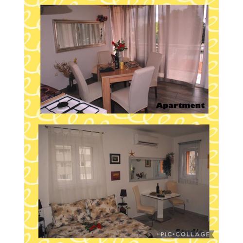 Sunshower apartment and studio