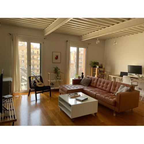 Superb Brooklyn-Style Loft at Barceloneta Beach