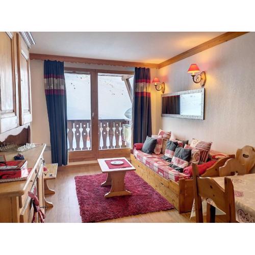 Superbe 3 pièces, 6 pers, 40m², pied des pistes, Les Menuires - FR-1-178-310