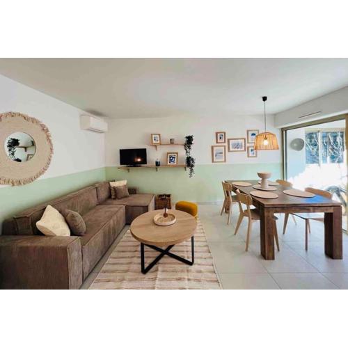 Superbe 70m2 avec terrasses, proche de la plage