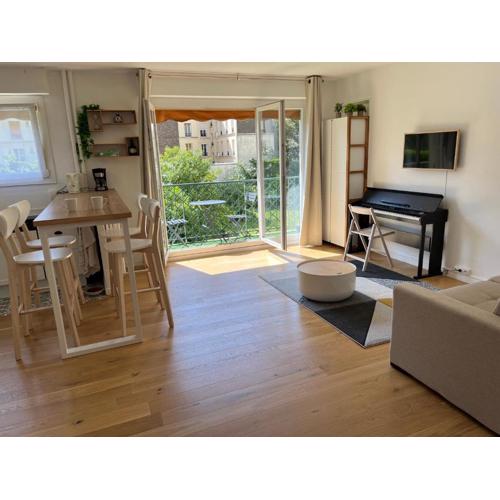 Superbe appartement avec belle vue jardin