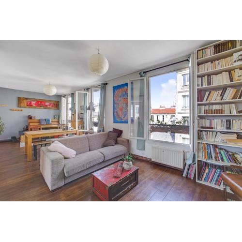 SUPERBE DUPLEX avec JARDIN PARTAGE à PARIS MENILMONTANT