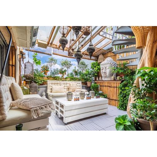 Superbe duplex Paris-rooftop vue panoramique