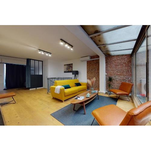 Superbe loft avec patio - Tour Eiffel