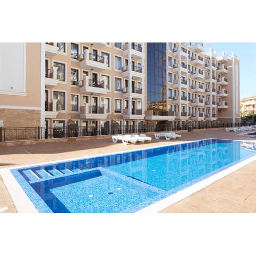 Sveti Vlas Balkon mit Meerblick