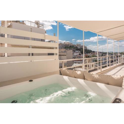 Syntagma Spa with Acropolis View