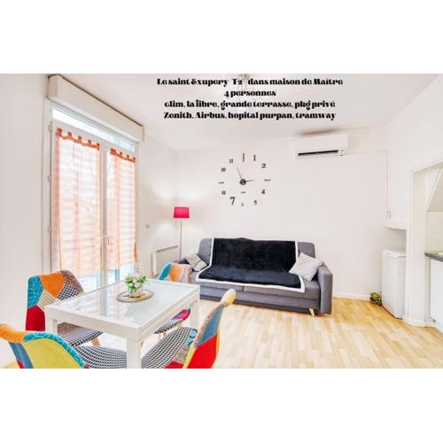 T2 ds Villa-Terrasse-Clim-pkg-MEET- Zénith-Odyssud