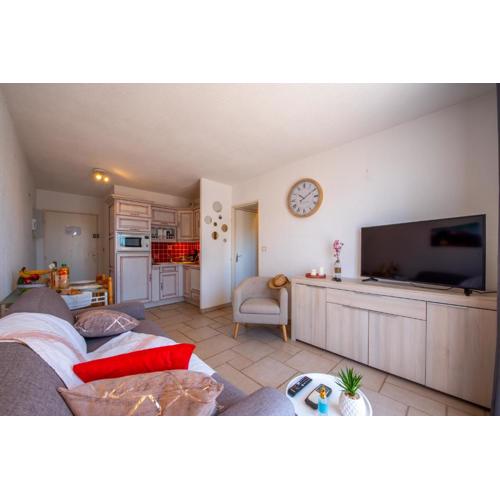 T2 en hypercentre -parking privé-clim-proche plage