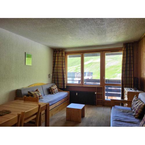T2 sud/ouest à 500m des pistes, balcon, wifi, animaux admis - FR-1-449-108