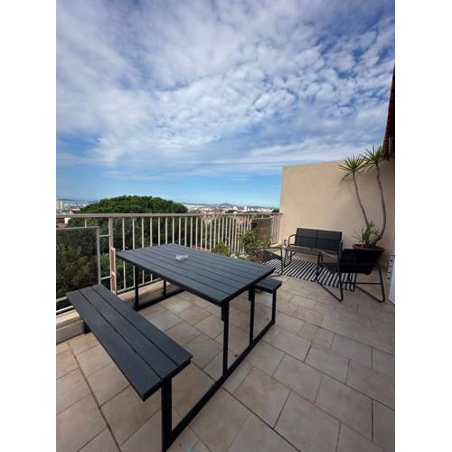 T4 avec Terrasse et Garage Privé