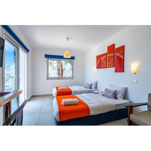 Tangerine Studio with Pool in Ayia Napa