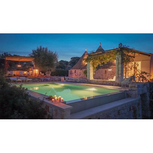 TD Trulli Terralta Panoramic Pool Over Countryside