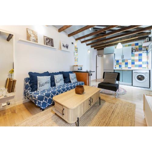 Temporary 2-bedroom apartment in Madrid Centro AMP96