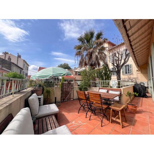 Terrasso Mar à 350m des plages - Terrasse privative - 4 couchages - Wifi