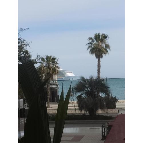 Terraza frente al mar