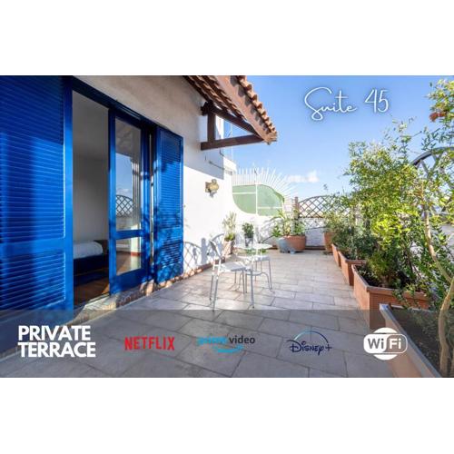 [Terrazzo privato - Policlinico - Centro] Suite 45