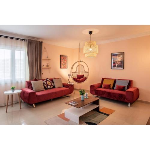 The 2BDR Compelling Condo 5 min to CAI Airport