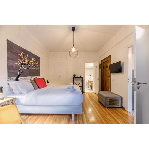 the Artistic One-Bedroom Studio in Plaka
