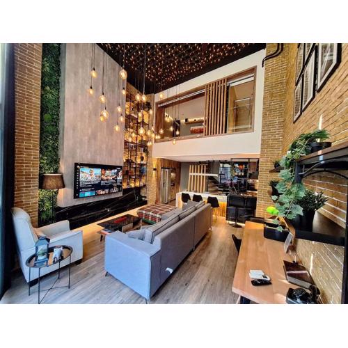 The Athens Loft with private gym and billiards