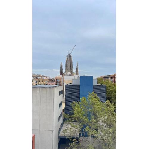 the best view of sagrada Familia Barcelona