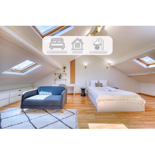 The big Reims house - 8 bedrooms