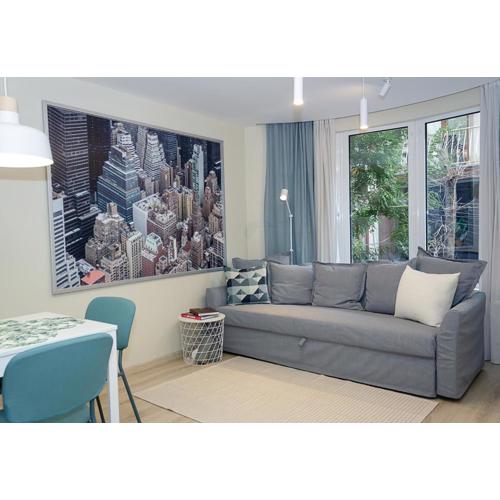 The Blue Apartment - 1BD with a Cozy Balcony by Flat Mаnager