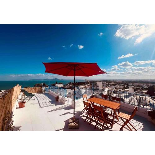 The Blue Sea View Sidi Bou Said