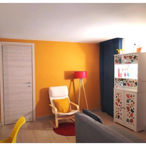The colorful house