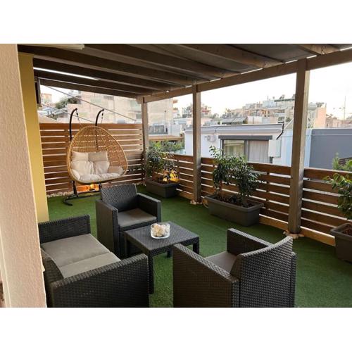 The Condo Spacious terrace Acropolis Views