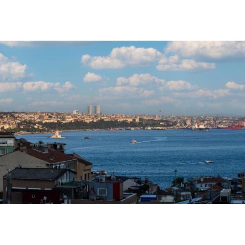 The Maiden Tower From Your Bedroom Romantic View, In Taksim Square