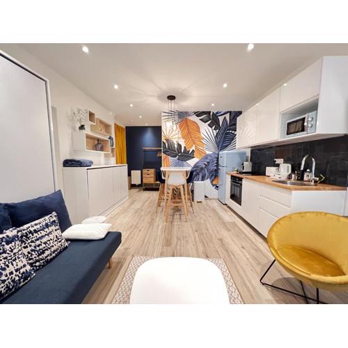 THE PALM central Paris - Comfort and air conditioning in the 9th