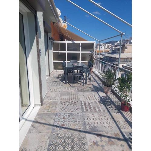 The sunny terrace of Athens
